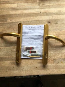 HOPPE Tokyo Door Handle, Gold Brand New In Packaging Bargain - Picture 1 of 8