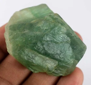 Brasilianischer grüner Fluorit 279 Ct unbehandelter natürlicher Edelstein grob frisch Ankunft - Bild 1 von 10