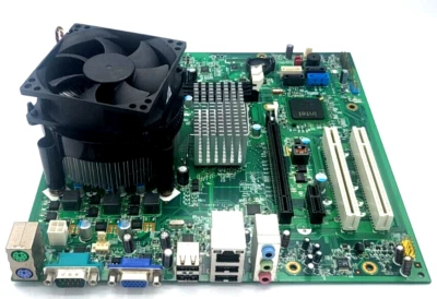 DELL VOSTRO 230 MOTHERBOARD 07N90W + 2.93GHz INTEL E7500 CPU SLGTE + HS & FAN - Image 1 of 3