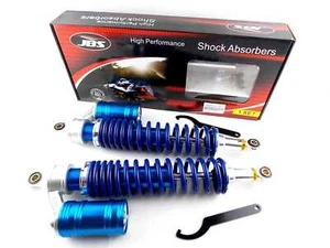 HONDA XL250 400mm JBS REAR AIR NITROGEN CELL SHOCK ABSORBERS BB - Picture 1 of 4