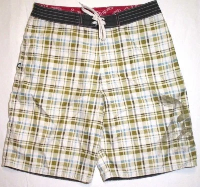 Board shorts American Eagle talla 33 a cuadros multicolor  Foto 1 de 3