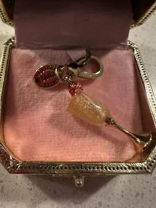 Juicy Couture, Ltd. Edition 2009,  Champagne Flute Charm, YJRU2501, NIB - Picture 1 of 9