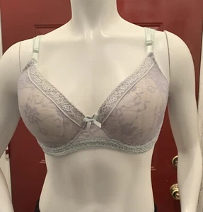 Black Fuchsia By Secret Lace LLC Designed By Yelena Lace Bra Sz 40C - Picture 1 of 8