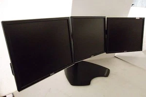 CineMassive MultiScreen Display w/Dell 19" Monitor 4-USB Port Hub VGA DVI 1908FP - Picture 1 of 12