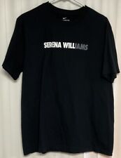 Nike The Nike Tee Serena Williams Large Mens T-Shirt Black.    1444