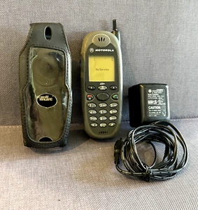 Collectible Motorola i58sr Nextel Cell Phone iDEN 2G BUNDLE WORKING - Picture 1 of 21