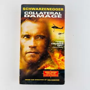 Collateral Damage VHS Video Tape Schwarzenegger New Factory Sealed - Picture 1 of 2
