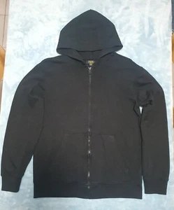 Felpa nera con zip lunga e cappuccio OVS - 13-14 anni, 164cm - Foto 1 di 5