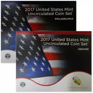 2017 Uncirculated Coin Set U.S Mint Government Packaging OGP COA - Picture 1 of 5