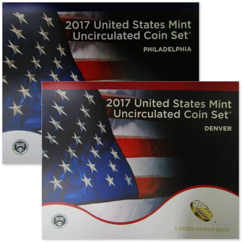 2017 Uncirculated Coin Set U.S Mint Government Packaging OGP COA - Image 1 of 4