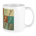 CafePress Trombone Pop Art Mug 11 oz Ceramic Mug (332391022)