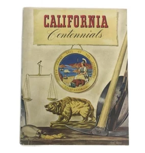 Vintage 1948 California Centennial Celebration Program Magazine Souvenir Booklet - Picture 1 of 9