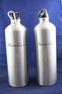 (2er Set) Kenneth Cole Aluminium Trinkflaschen mit Schraubverschluss - Bild 1 von 6