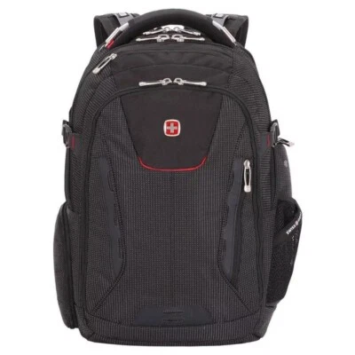 SWISSGEAR Scan Smart TSA Laptop and USB Power Plug 18.5" Backpack - Black Dot - Image 1 of 4