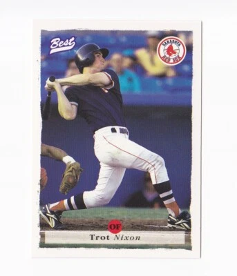1995 Best #6 Trot Nixon Boston Red Sox - Image 1 of 2
