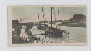 1924 Cavanders The Homeland Series Tobacco Hand-Coloured Small On Forfolk Broads