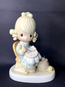 Precious Moments by Enesco Figur "Mother Sew Dear" 1979 - Bild 1 von 4