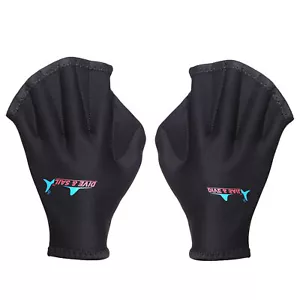 1 Pair Swimming Gloves - Neoprene Gloves For Swim Training, Water Aerobics, Etc. - Picture 1 of 11