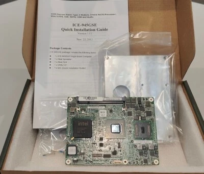 iEi Technology COM Express Basic T2 module Intel N270 Processor ICE-945GSE NOS - Image 1 of 2