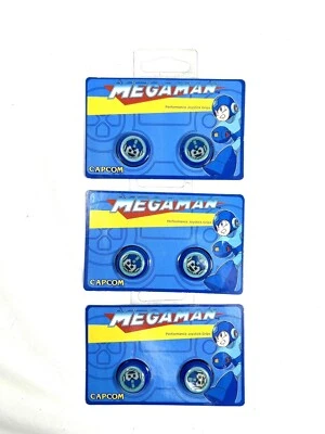 Megaman Performance Joystick Grips Cap Com *3 PACK* PS3 PS4 XBOX ONE 360 Wii U - Image 1 of 3