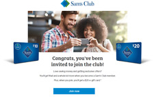 Sam's club $20 e-gift referral for New Membership Only please Read Description