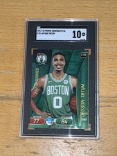 2017 Panini Adrenalyn XL European Edition RC JAYSON TATUM #C70 SGC 10 Rookie