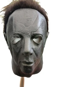 MIKE MYERS VOLLKOPFMASKE. GRAU. LATEX . ERWACHSENENGRÖSSE. - Bild 1 von 1