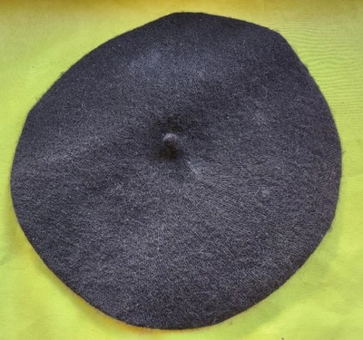 Boina de lana unisex para adultos H&M OS negra EXC Foto 1 de 2