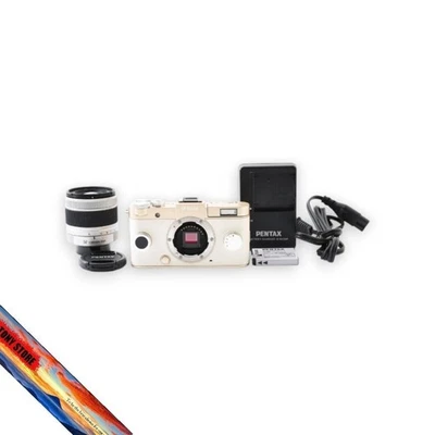 Pentax Q-S1 digitale 12,4-MP-Kompaktspiegelreflexkamera goldfarbenes... - Bild 1 von 4