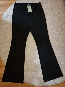Elegante Schlaghose Schwarz Von H&M Gr L NEU S - Bild 1 von 3