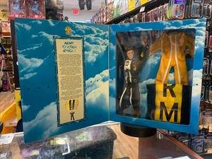 Army Golden Knight GI Joe (vintage GI Joe, Kenner, Hasbro, Fao nero) - Foto 1 di 12