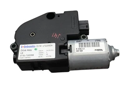 09-15 BMW 740i 750i 750Li F02 techo corredizo superior ajuste motor OEM Foto 1 de 4