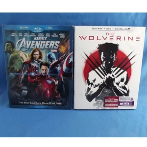 Bluray+DVD Marvel 2 pack - Avengers / The Wolverine - Imagen 1 de 5