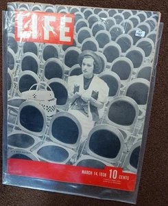 Vintage Life Magazine March 14, 1938 - Picture 1 of 5