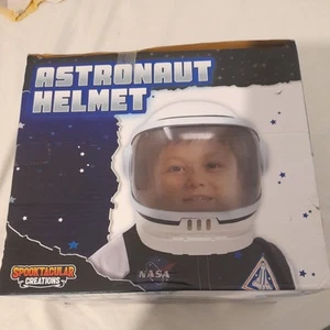 Spooktacular Creations Astronaut Helmet Pretend Play Halloween Costume Accessory - Picture 1 of 6
