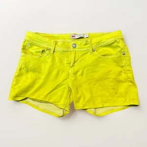 Levi’s Donna Taglia 11 Midi Corto Giallo Brillante 34x4 - Foto 1 di 6
