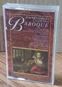 THE MASTERPIECE COLLECTION: "Baroque" Factory Sealed Audio Cassette Tape - Picture 1 of 4