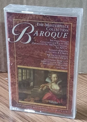 THE MASTERPIECE COLLECTION: "Baroque" Factory Sealed Audio Cassette Tape - Image 1 of 4