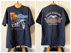 Harley Davidson It Ain't Over Til The Fat Boy Sings Shirt CA XL Vtg 96 Hanes - Picture 1 of 10
