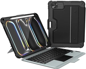 Nillkin Keyboard Case Backlit For Apple iPad Pro 11 2024 Pen Holder Shockproof - Afbeelding 1 van 12