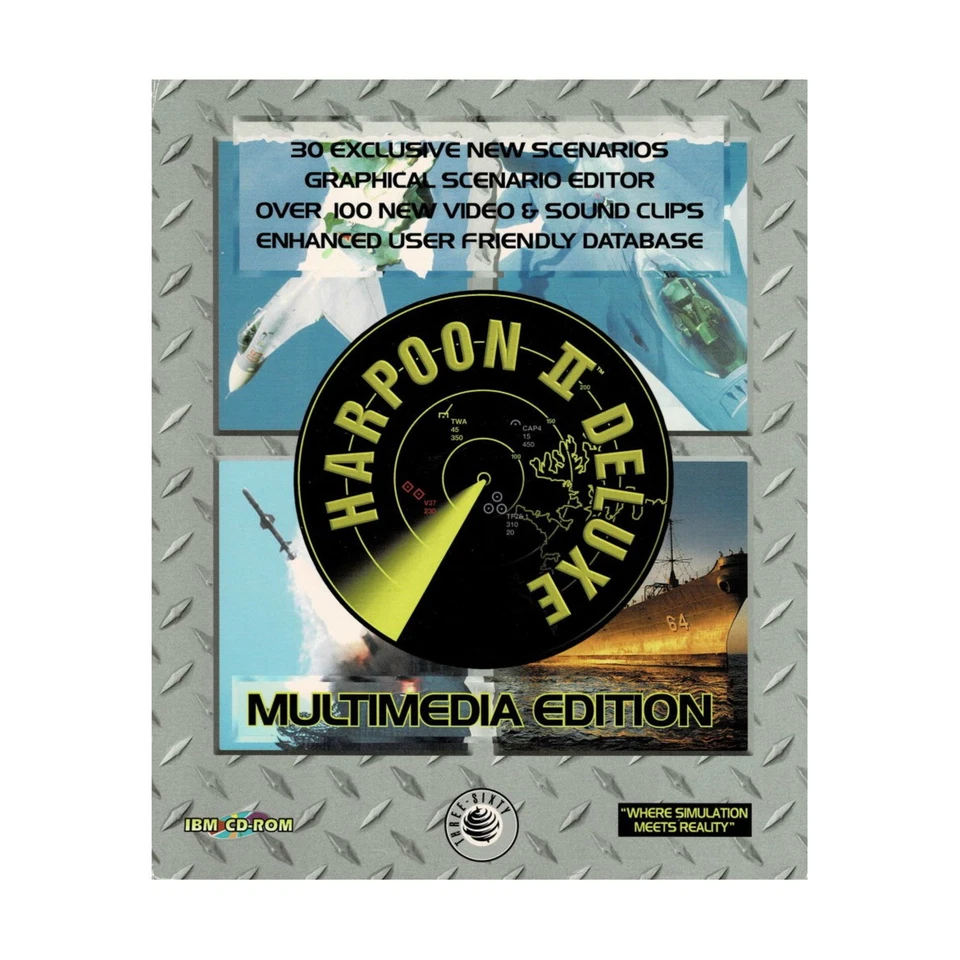 Intracorp Ent Computer Game Harpoon 2 Deluxe (Multimedia Ed) VG/NM - Image 1 of 1