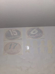 Vintage Mixed Decal Lot Of 7 #7 - Picture 1 of 11