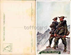 ALPINI 2� REGGIMENTO-AUTORE PISANI-BATTAGLIONE DRONERO-D15-20 - Picture 1 of 1