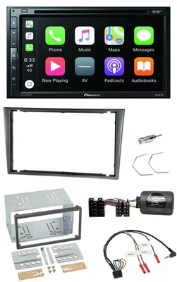 Pioneer DVD 2DIN Lenkrad DAB Bluetooth USB Autoradio für Opel Corsa C 2000-2004 - Bild 1 von 4