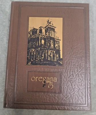 Anuario universitario vintage 1975 de la Universidad de Oregon Foto 1 de 4