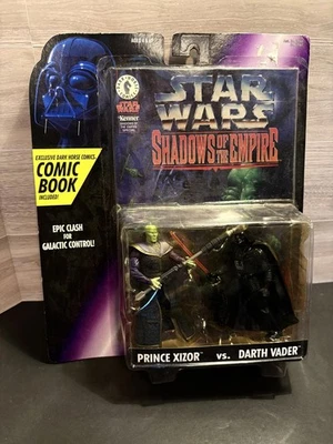 Vintage Kenner Star Wars Shadows Of The Empire Prince Xizor Vs Darth Vader 1996 - Image 1 of 3