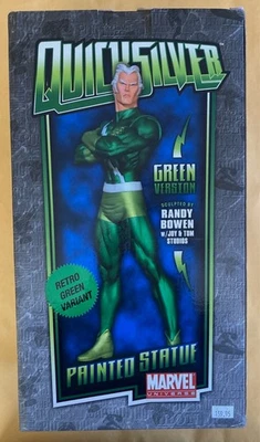 ESTATUA MERCURIO TAMAÑO COMPLETO RETRO VARIANTE VERDE Randy Bowen 209/800 Foto 1 de 4