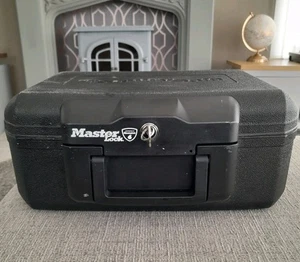Master Lock Sentry Safe Portable Fireproof Safe Box with HKey - 36cm x 29cm - Picture 1 of 6