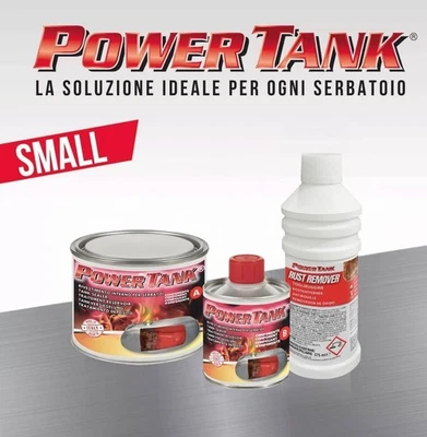 Trattamento serbatoio small piccolo da per moto con ruggine POWER TANK ROSSO