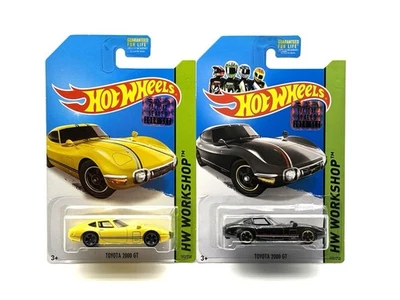 2014 Hot Wheels Toyota 2000 GT Factory Sealed HW Workshop 192/250 Lot of 2 - Image 1 of 4